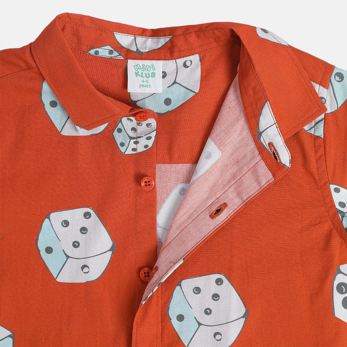 Boys Orange Shirt