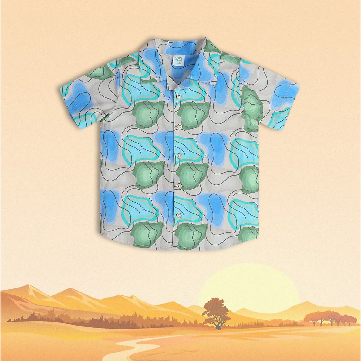Boys Green Shirt