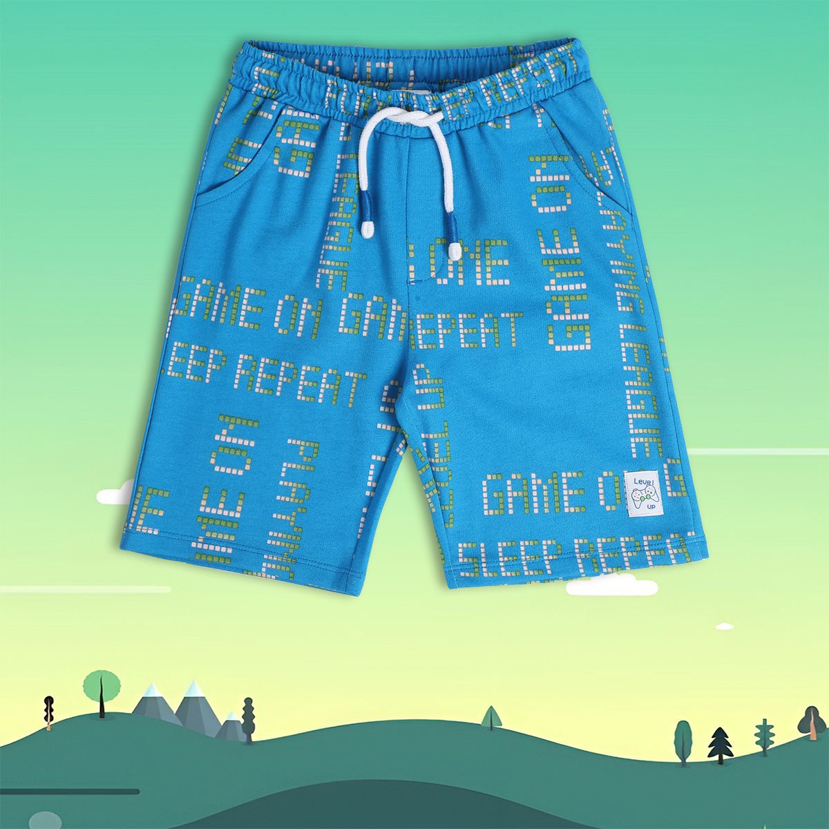 Boys Blue Pack Of 1 Shorts