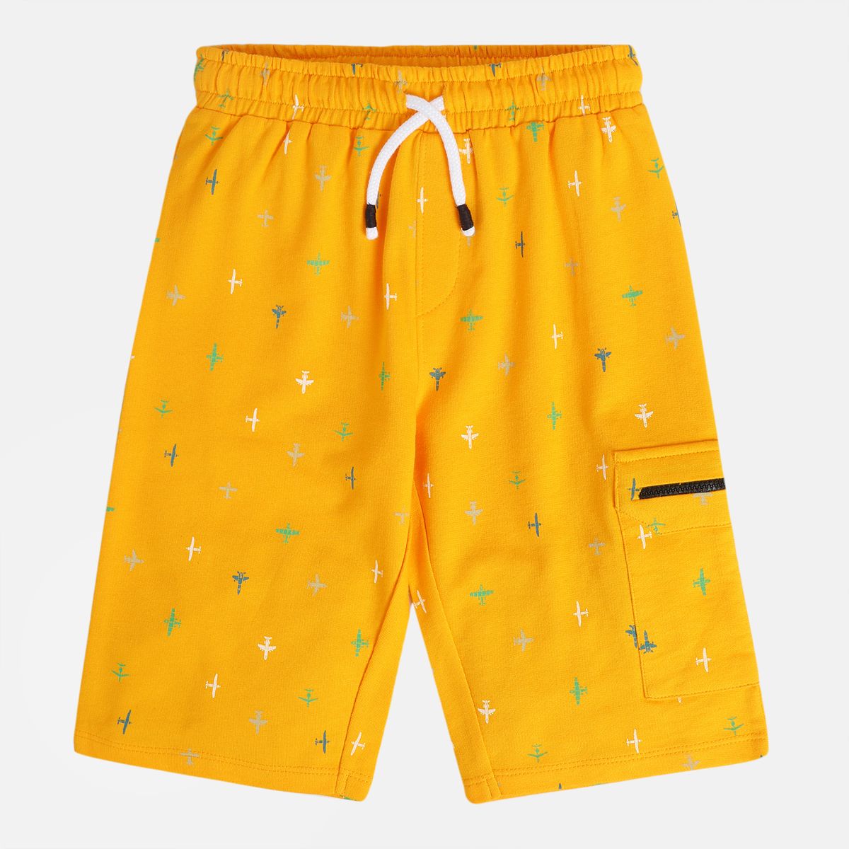 Boys Mustard Pack Of 1 Shorts