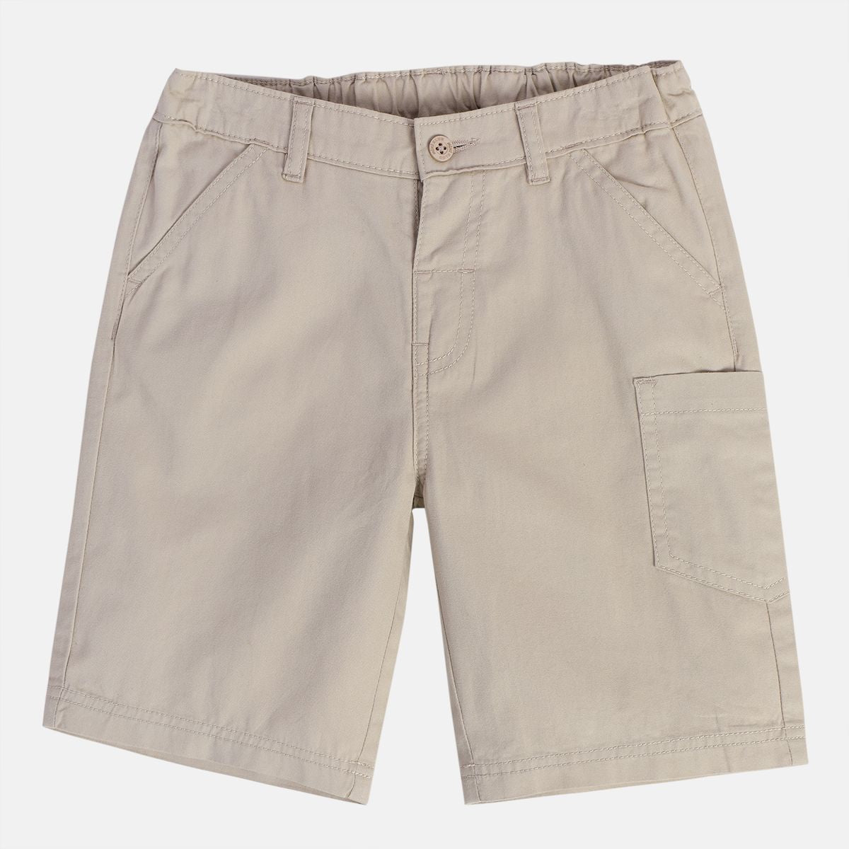 Boys Beige Pack Of 1 Shorts