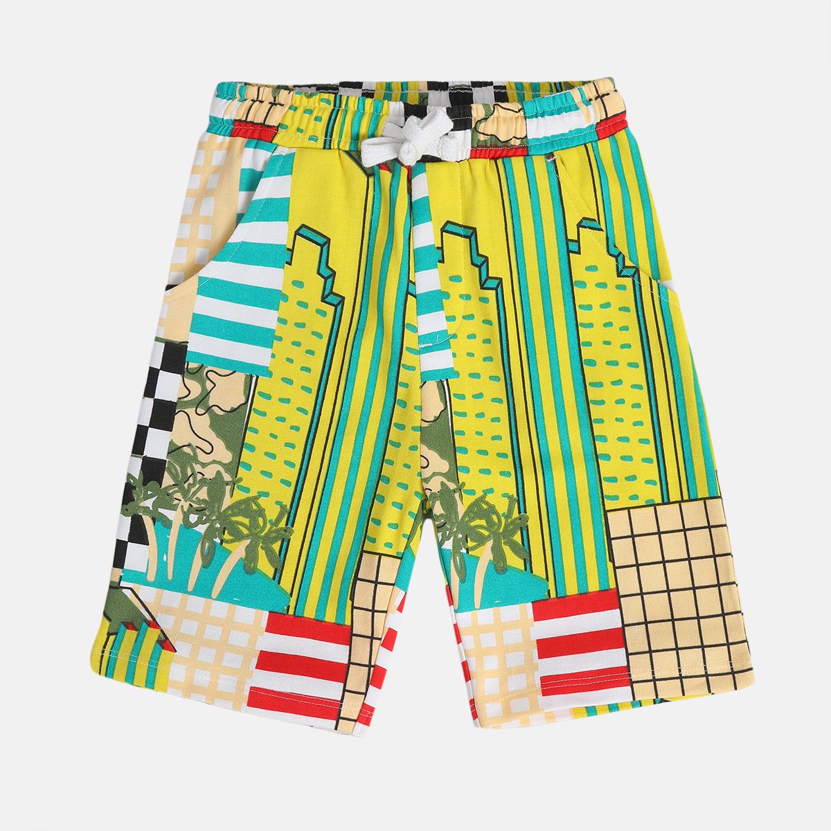 Boys Green Shorts