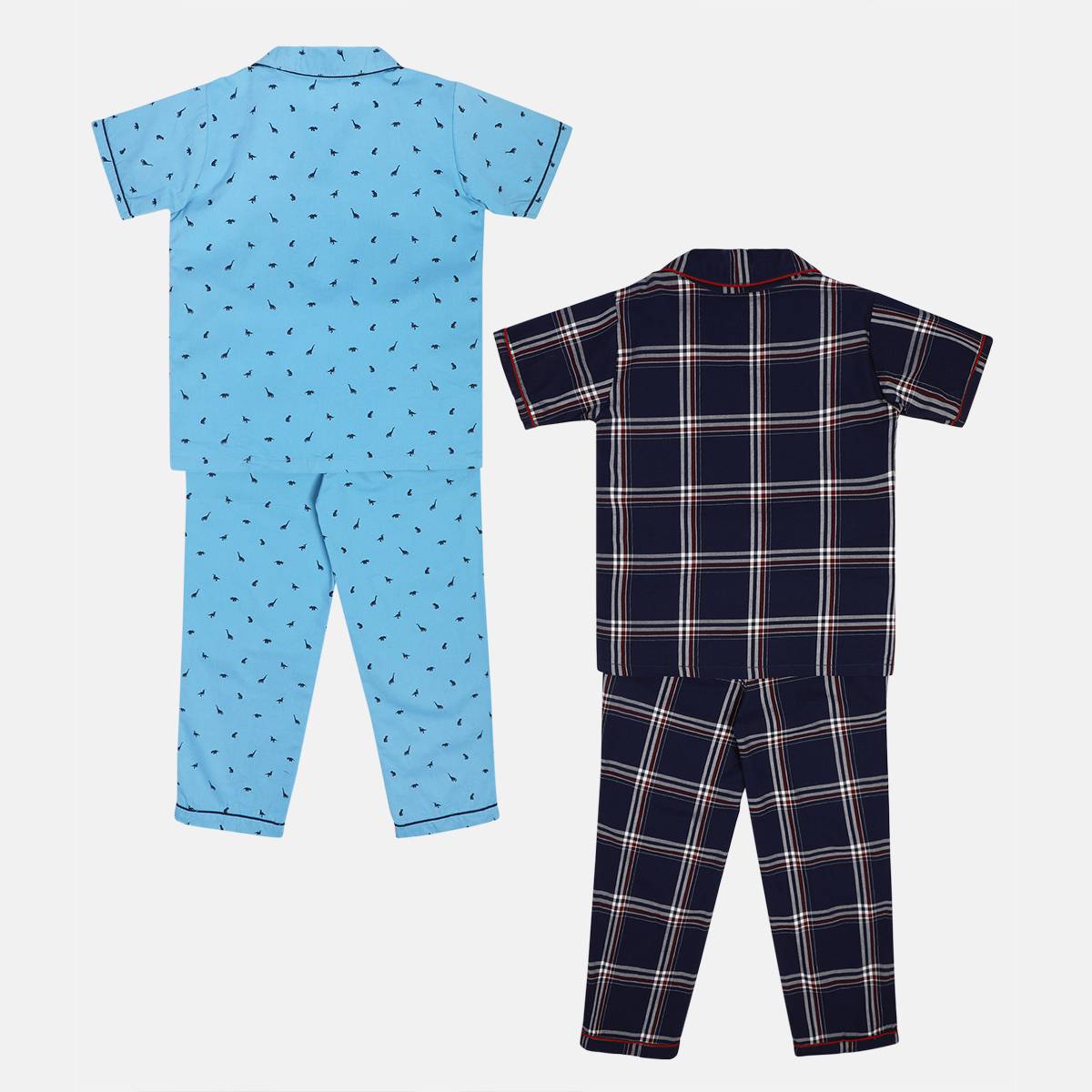 Boys Multi Collar Short Sleeve Top And Bottom