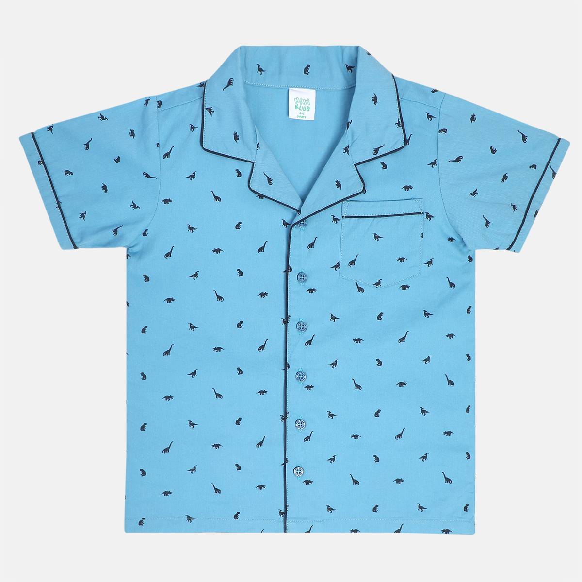 Boys Multi Collar Short Sleeve Top And Bottom