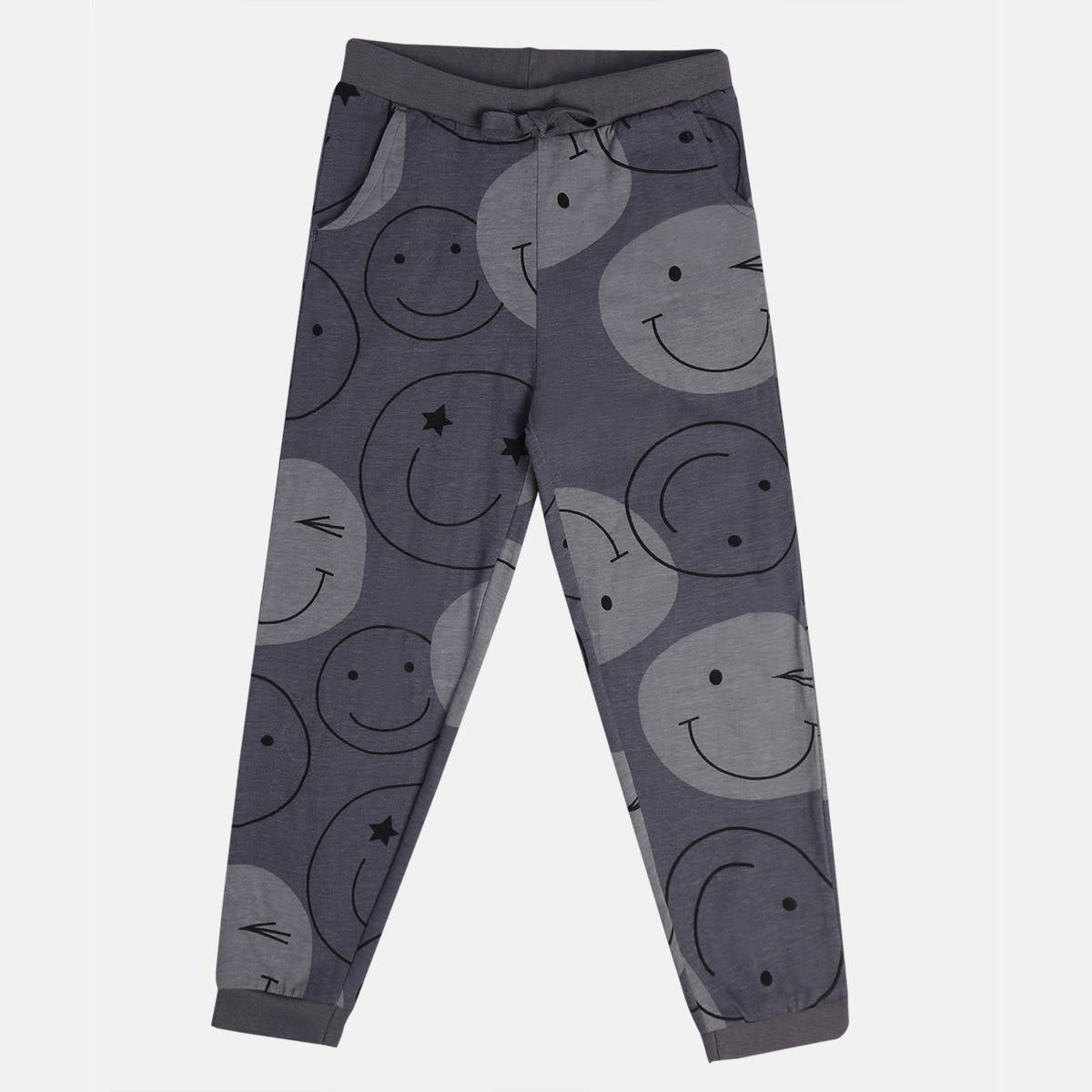 Boys Multi Round Neck Short Sleeve Top And Bottom