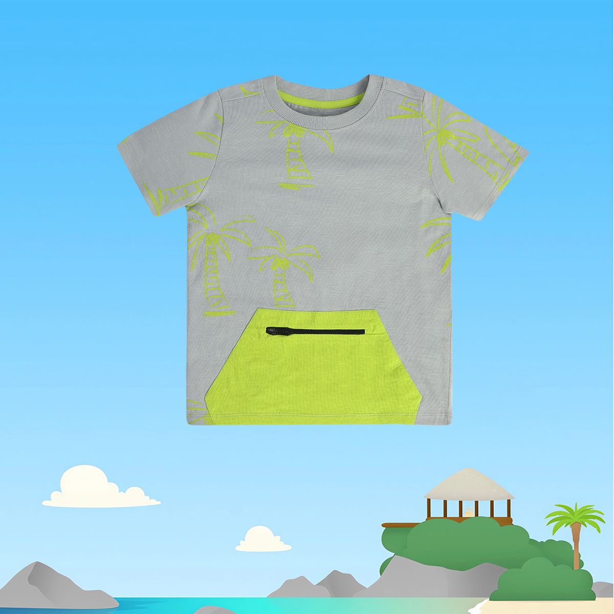 Boys Grey T-Shirt