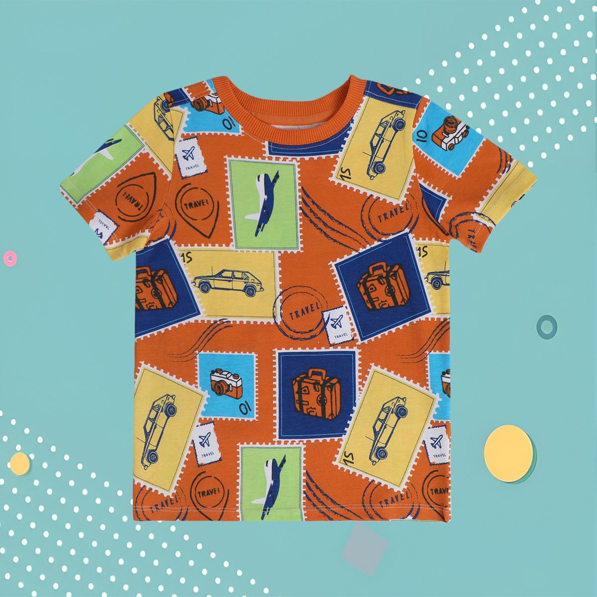 Boys Orange T-Shirt
