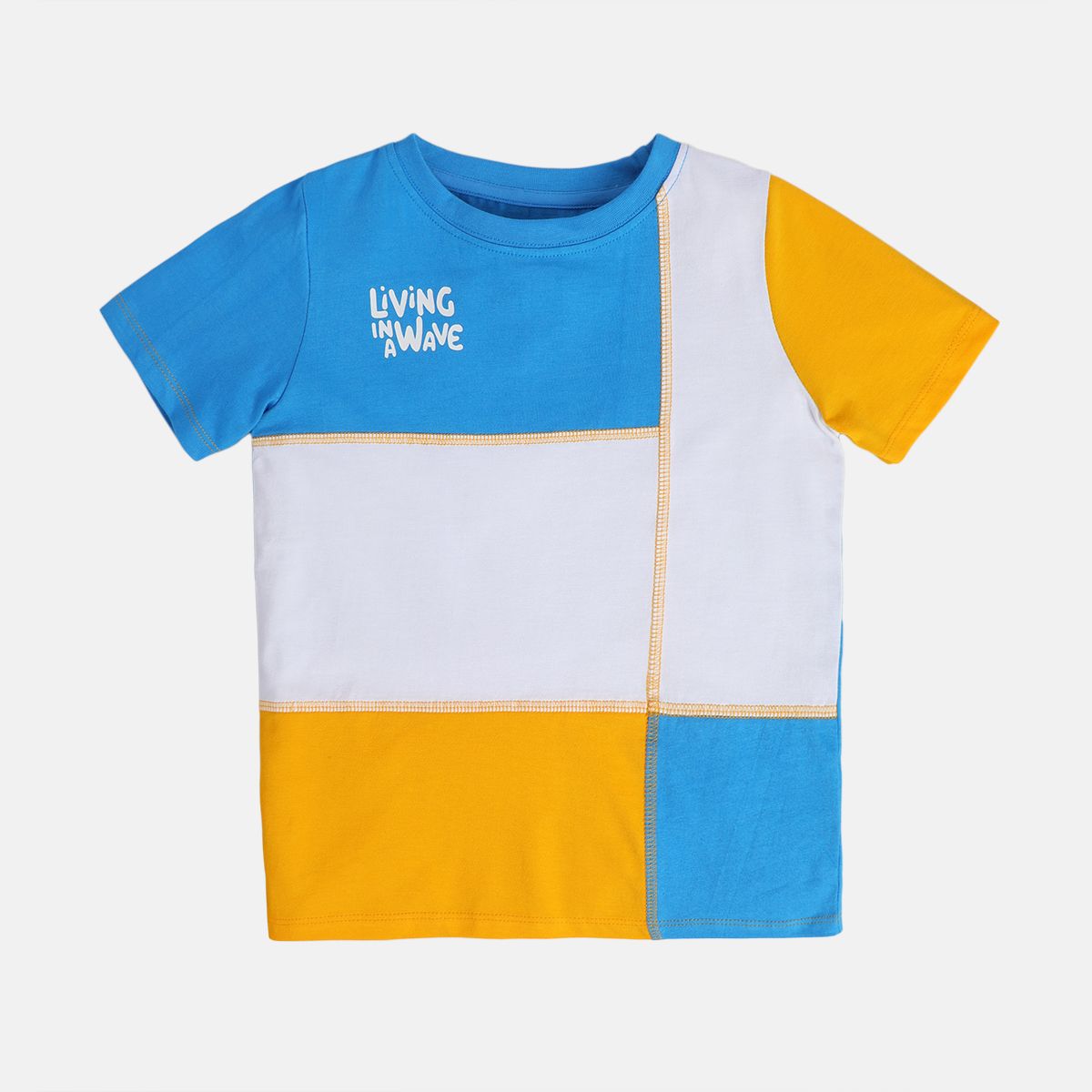 Boys Blue Knit T-Shirt