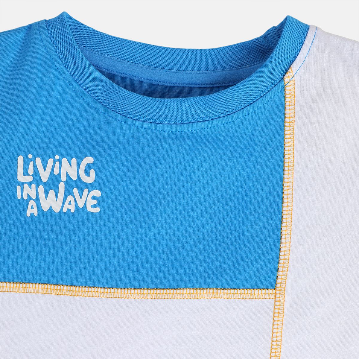Boys Blue Knit T-Shirt