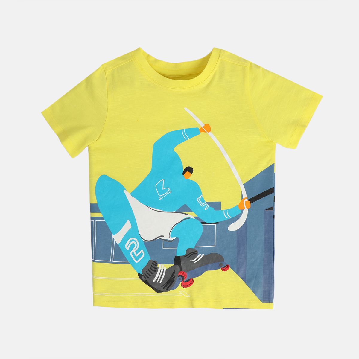 Boys Yellow Pack Of 1 T-Shirt