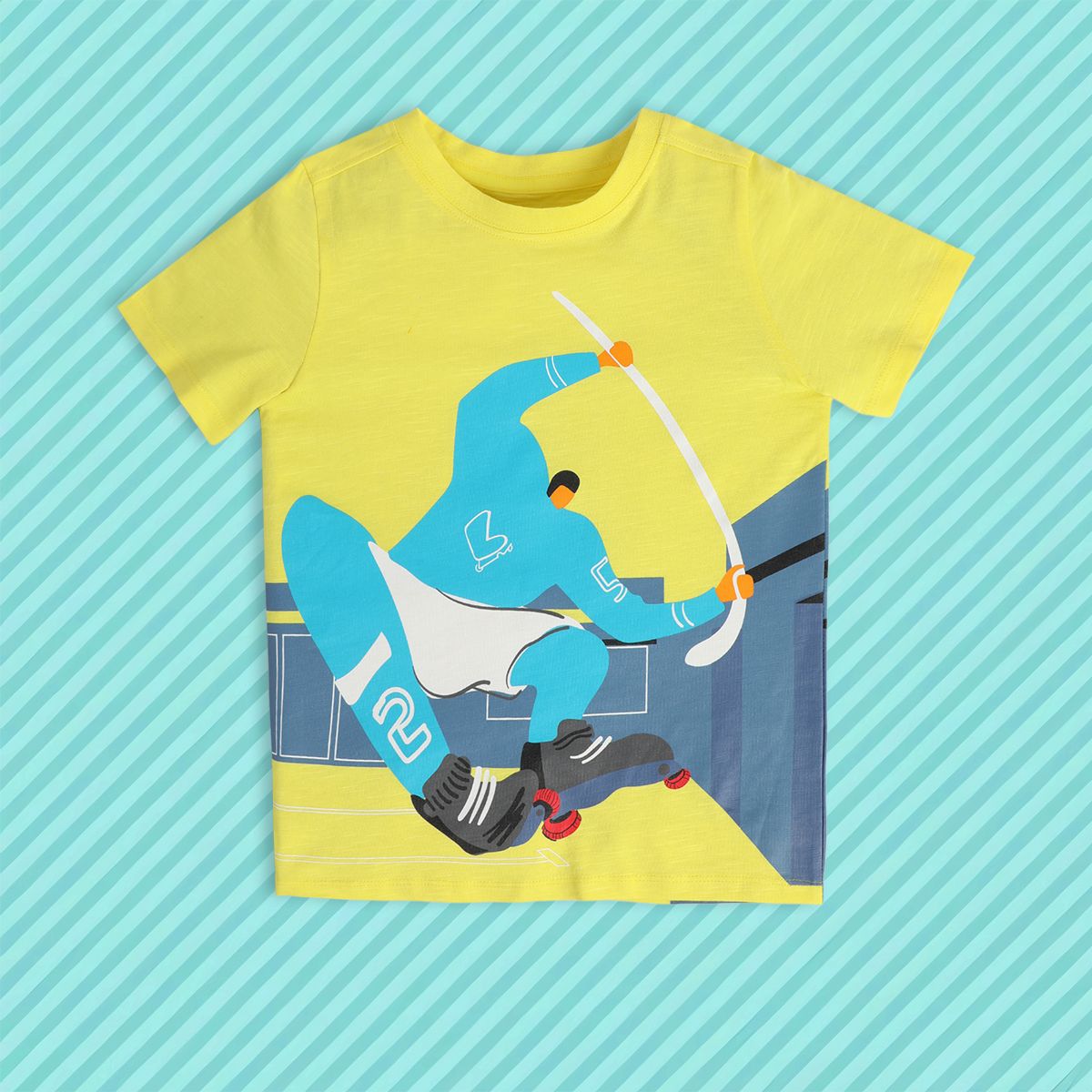 Boys Yellow Pack Of 1 T-Shirt