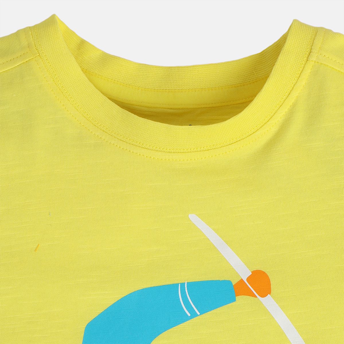 Boys Yellow Pack Of 1 T-Shirt