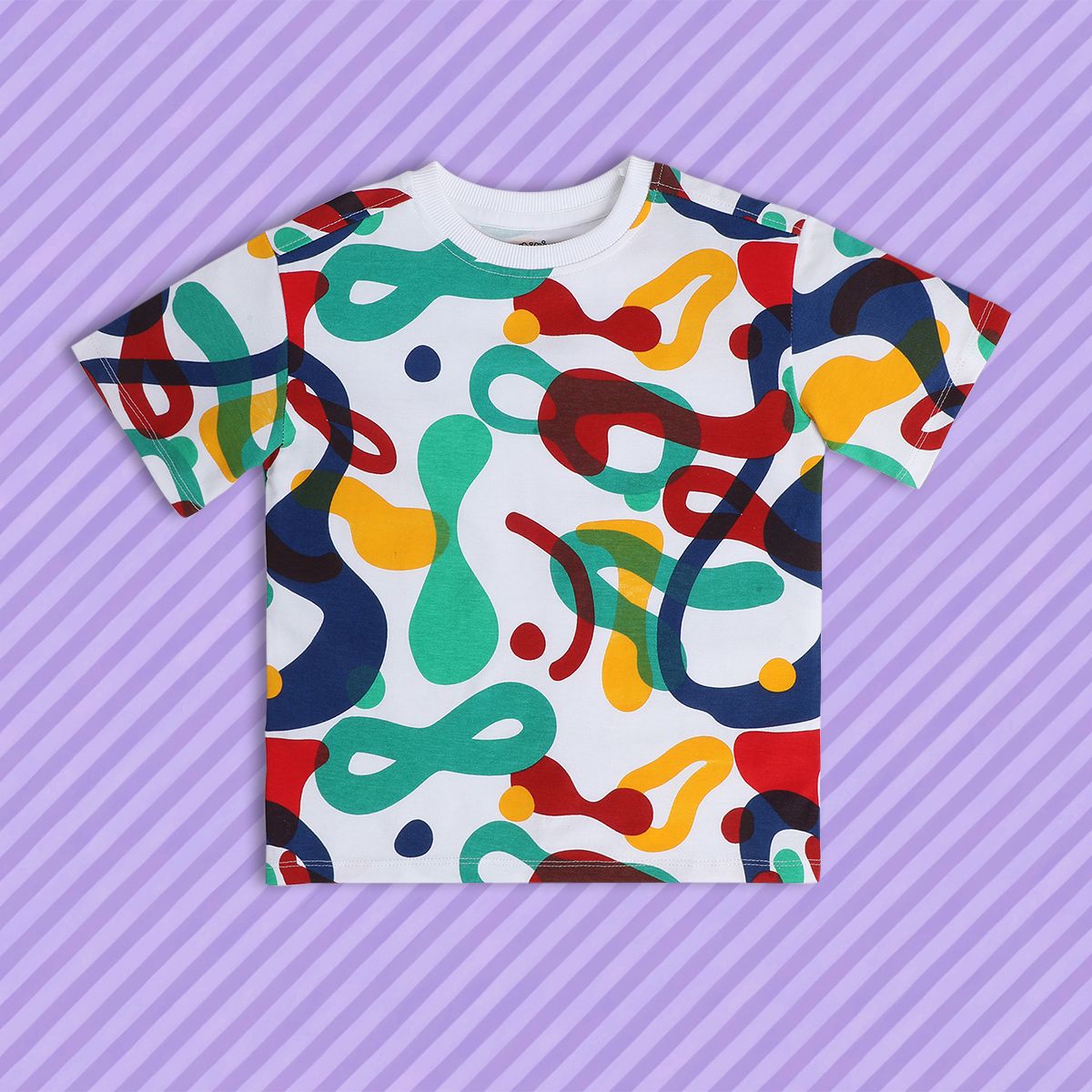 Boys Blue Knit T-Shirt