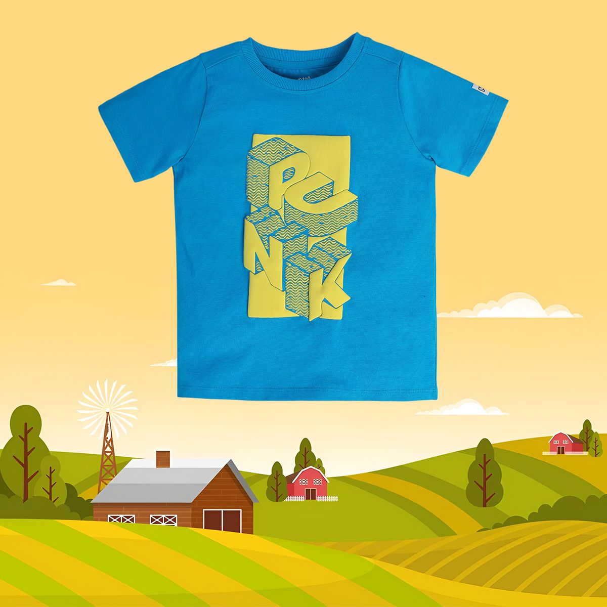 Boys Blue Pack Of 1 T-Shirt