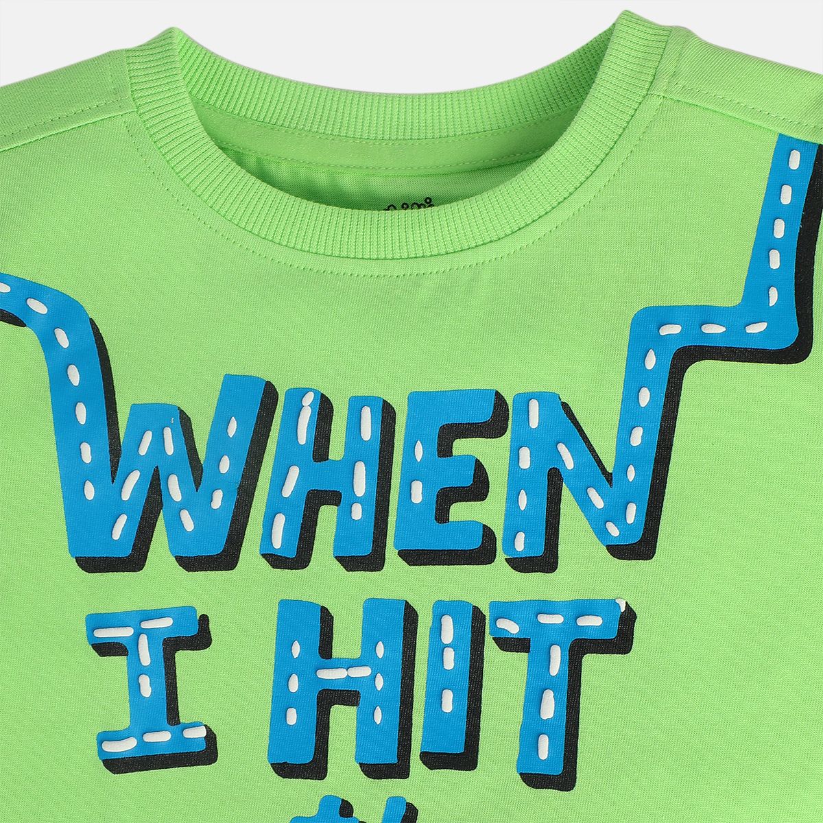 Boys Green Pack Of 1 T-Shirt