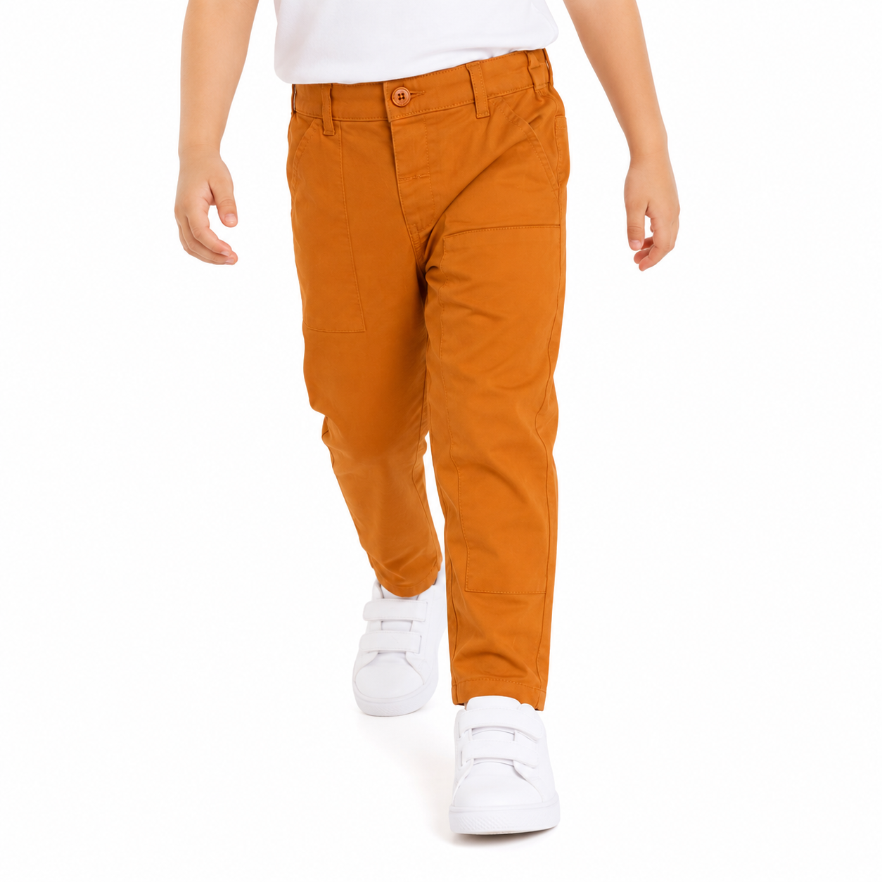 Boys Brown Pack Of 1 Woven Pant