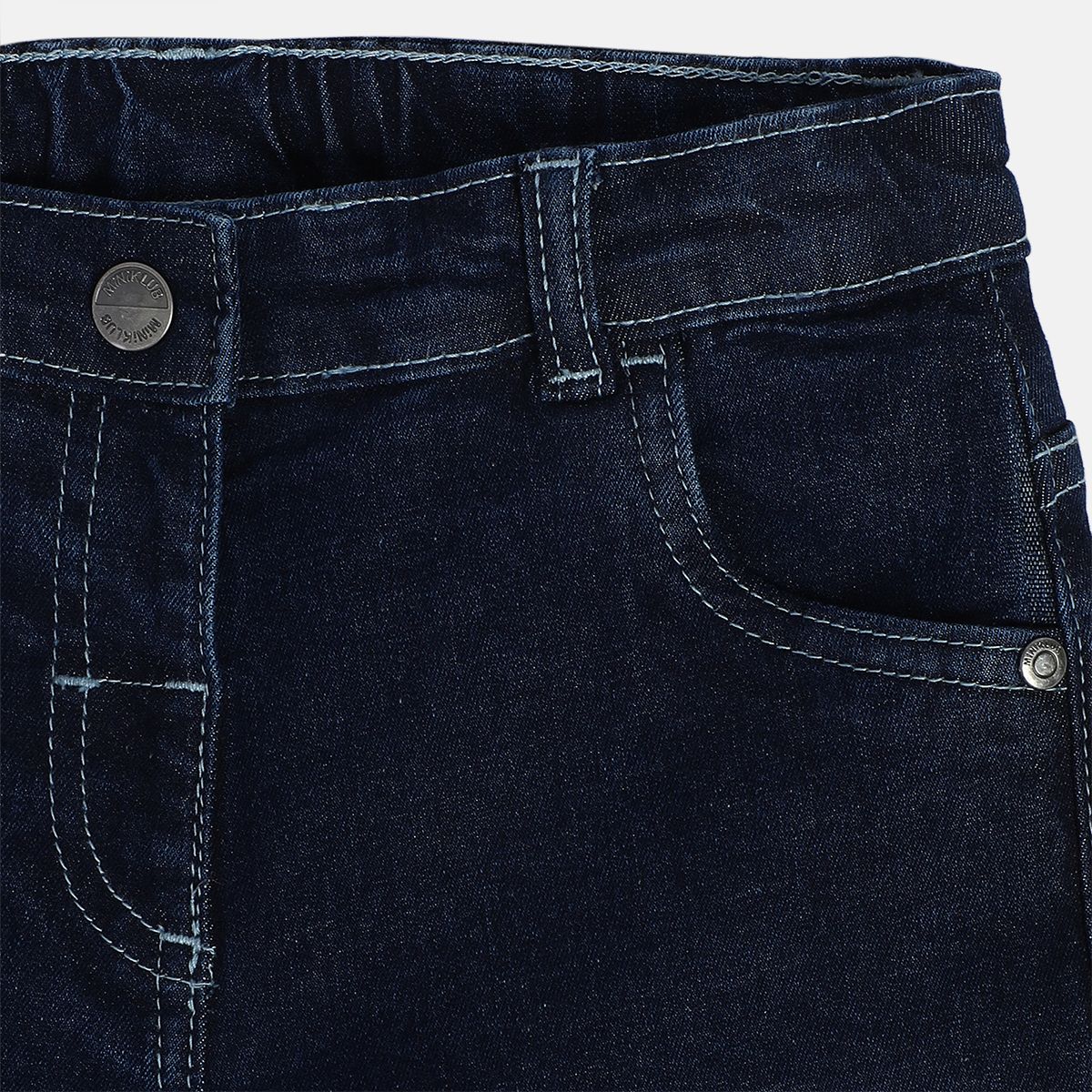 Girls Blue Pack Of 1 Denim Pant