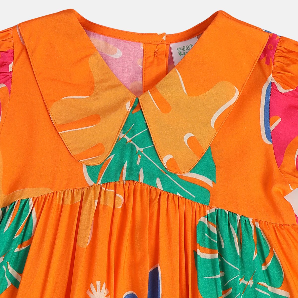 Girls Orange Dress
