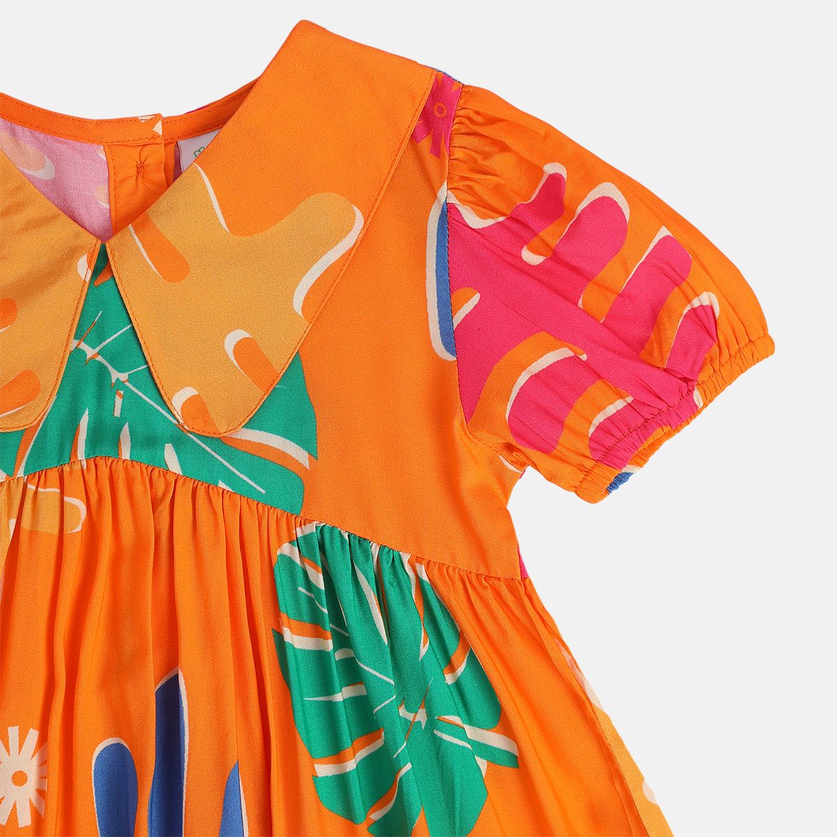 Girls Orange Dress