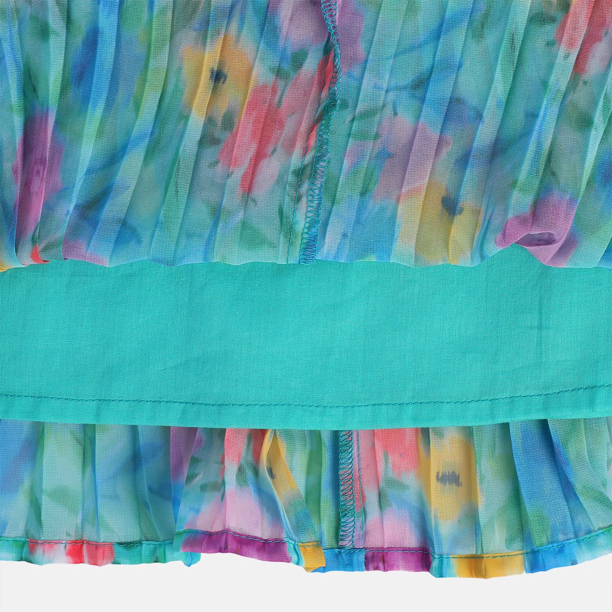 Girl Blue Woven Dress