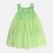 Girls Green Pack Of 1 Dress