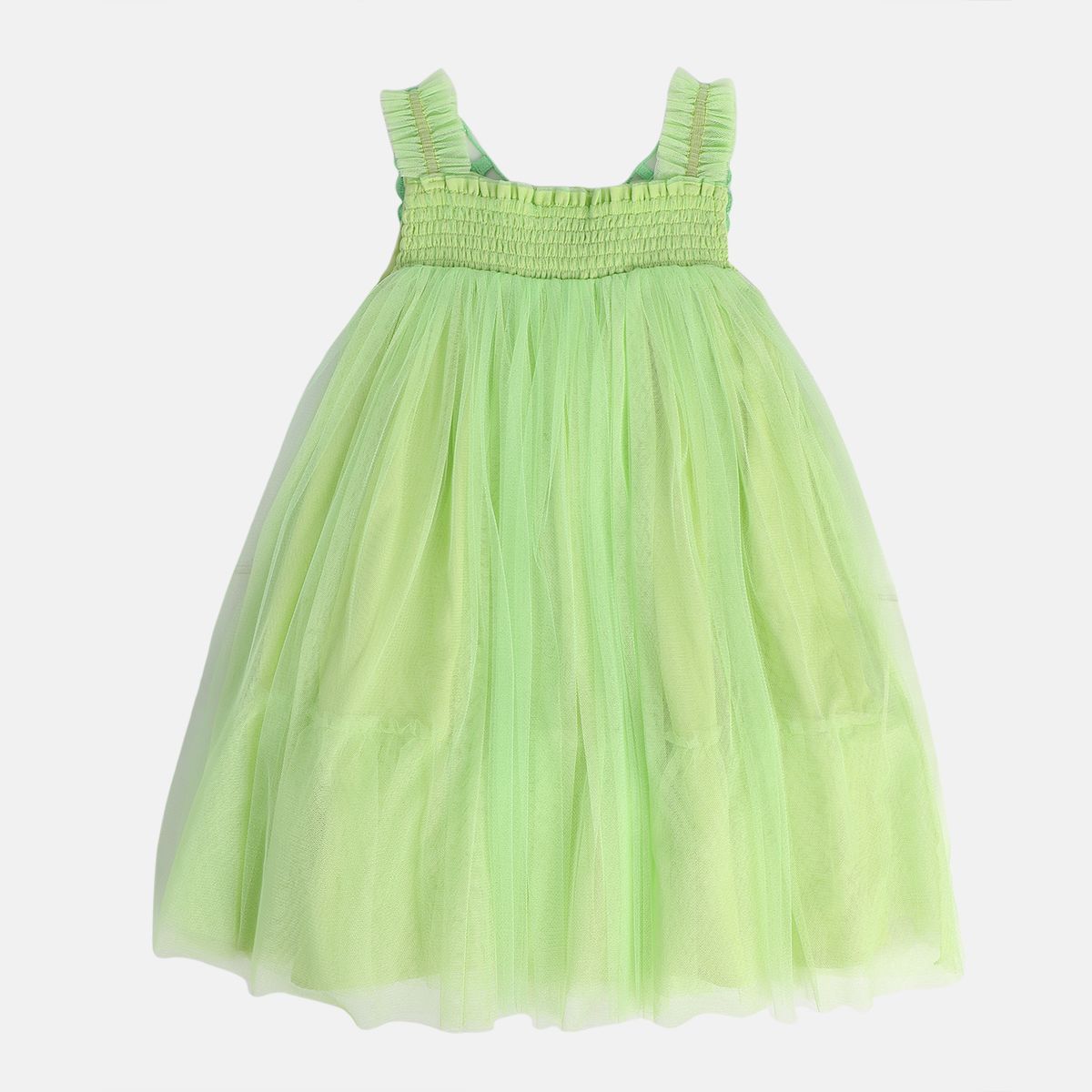 Girls Green Pack Of 1 Dress