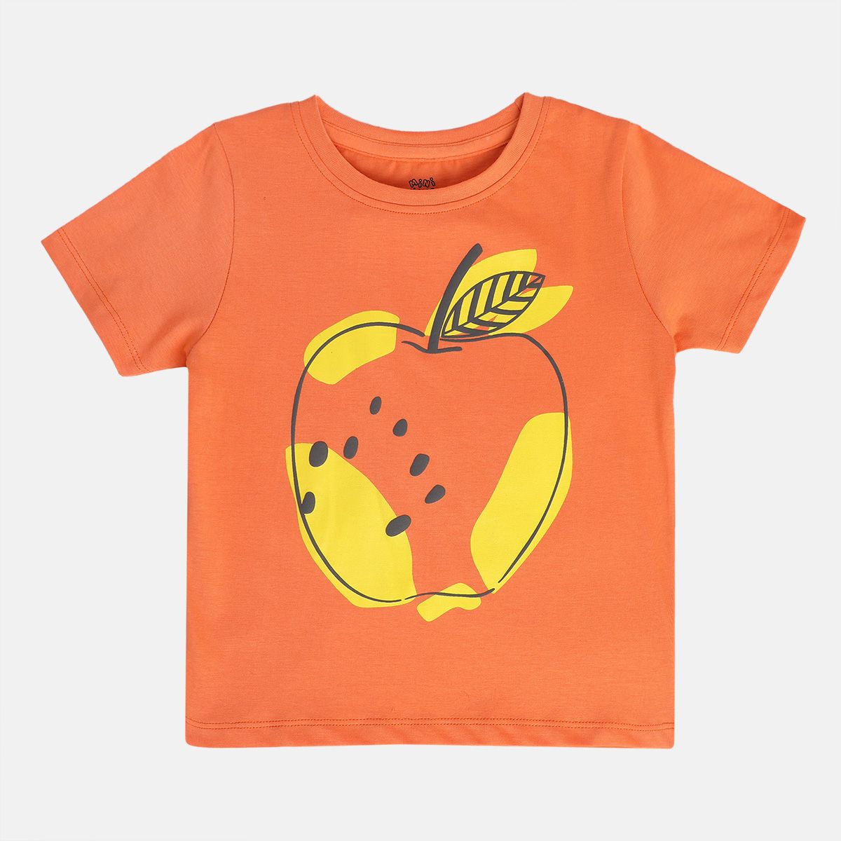 Girls Orange Pack Of 1 Knit Top