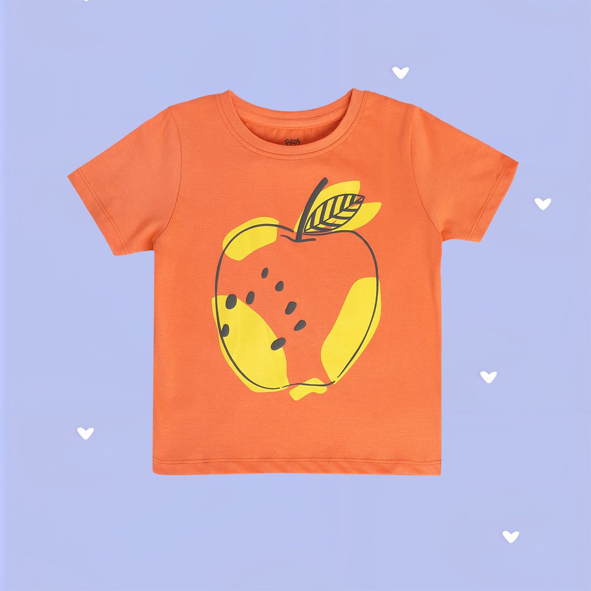Girls Orange Pack Of 1 Knit Top