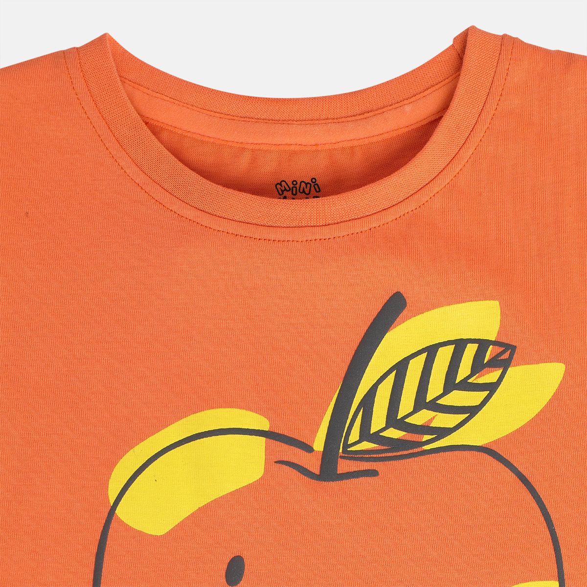 Girls Orange Pack Of 1 Knit Top