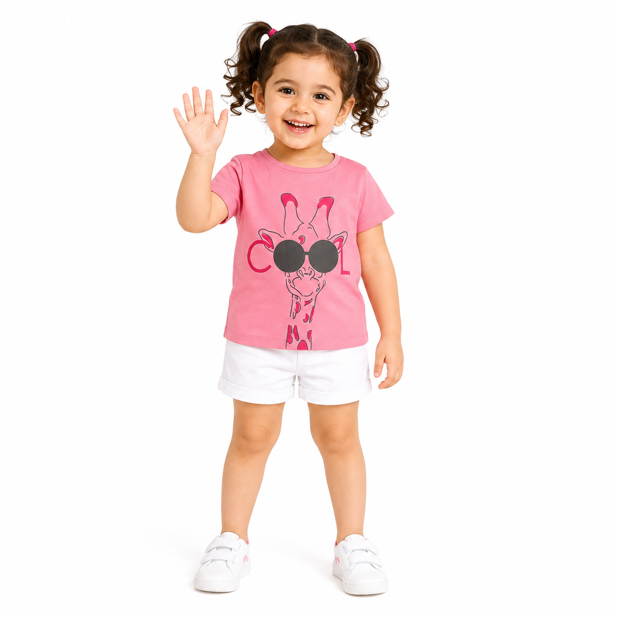 Girls Pink Pack Of 1 Knit Top