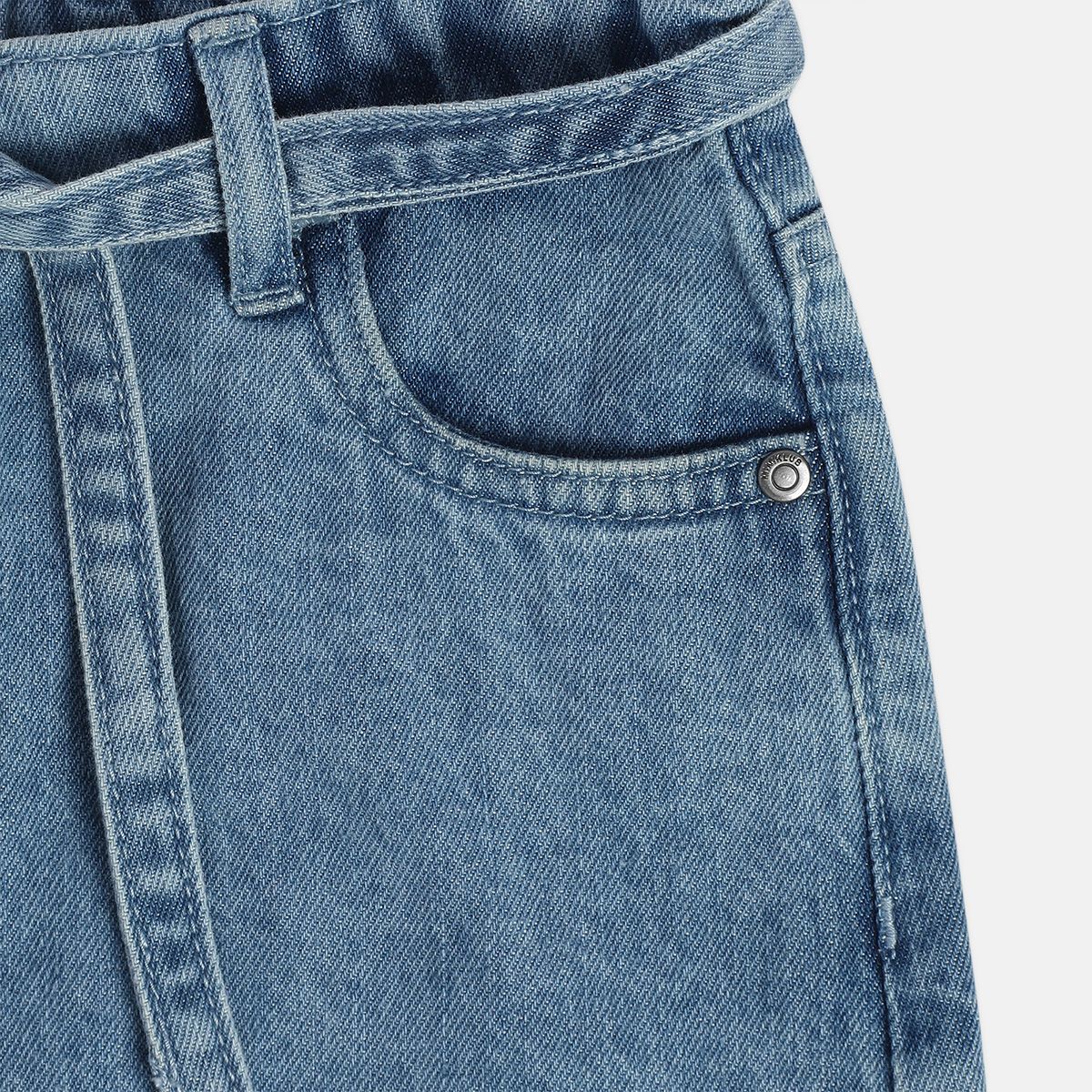 Girl Blue Denim Skirt