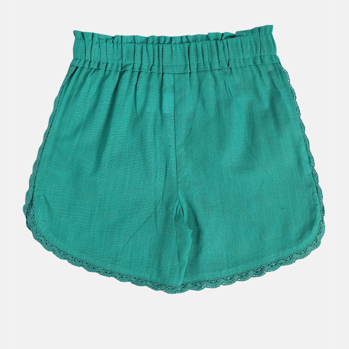 Girls Green Pack Of 1 Shorts