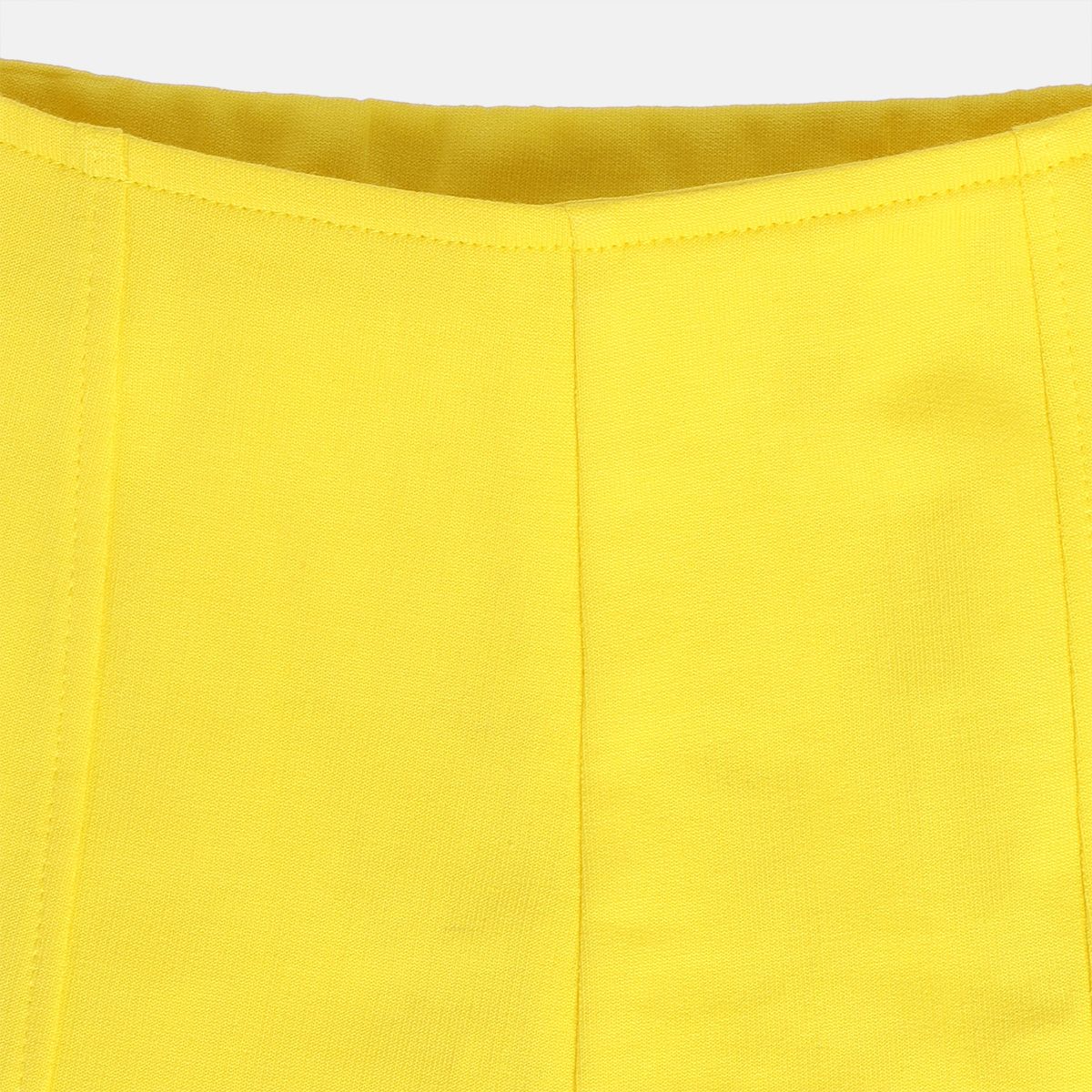 Girl Yellow Knit Shorts