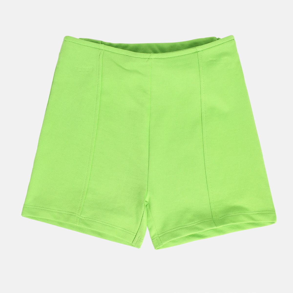Girl Green Knit Shorts