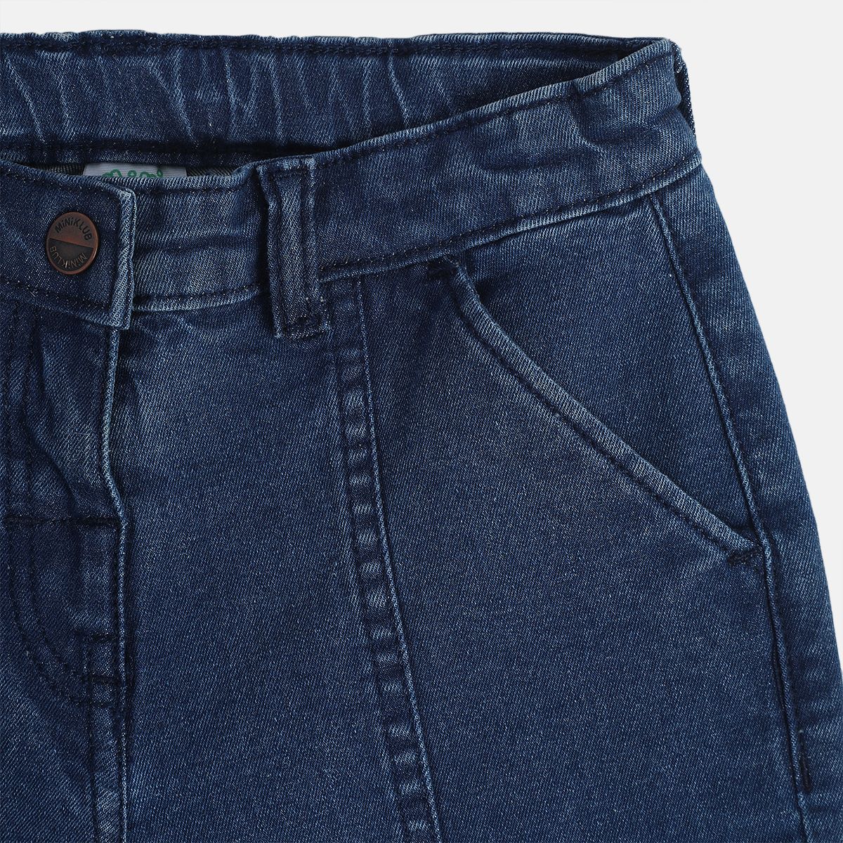 Girls Blue Denim Pant
