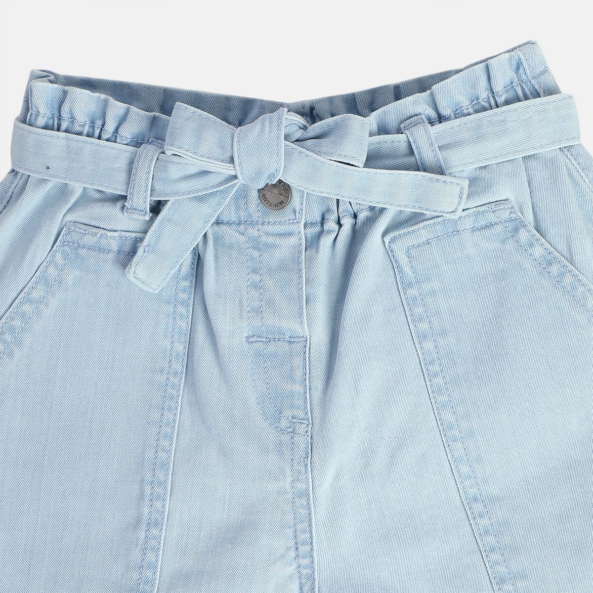 Girls Blue Pack Of 1 Shorts