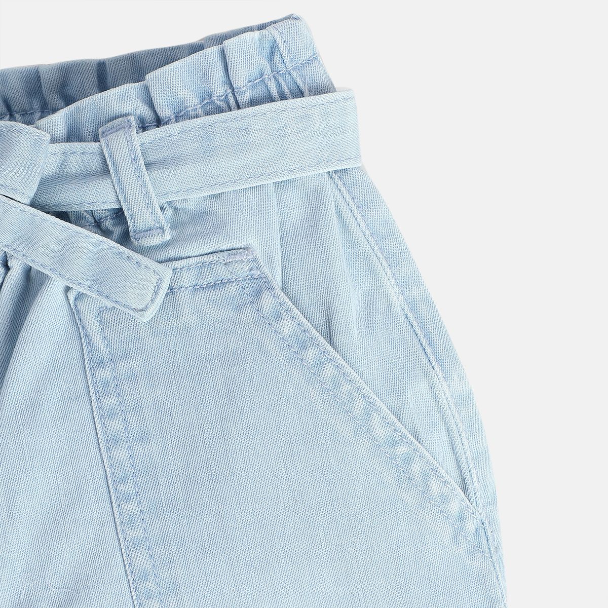 Girls Blue Pack Of 1 Shorts