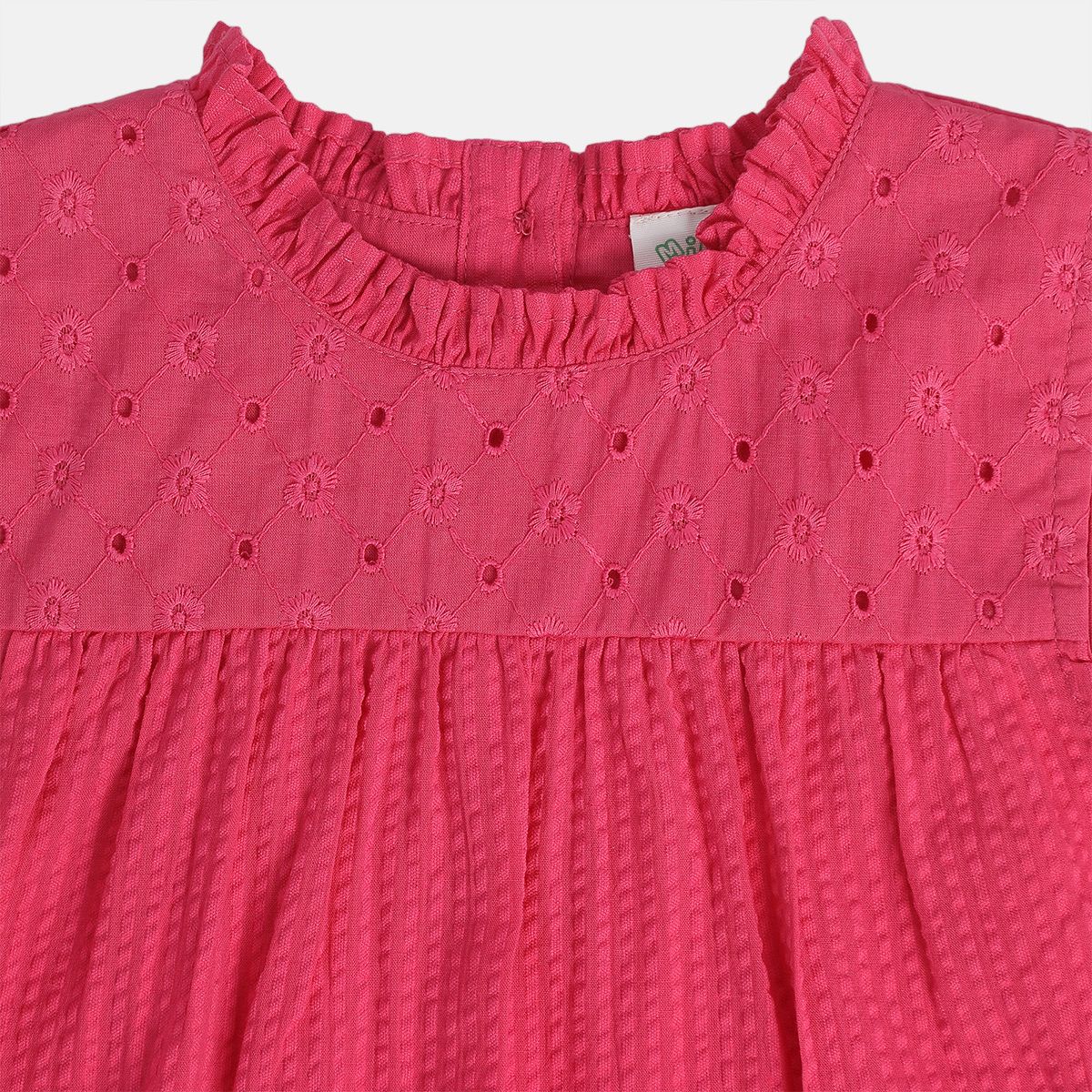 Girls Pink Pack Of 1 Woven Top