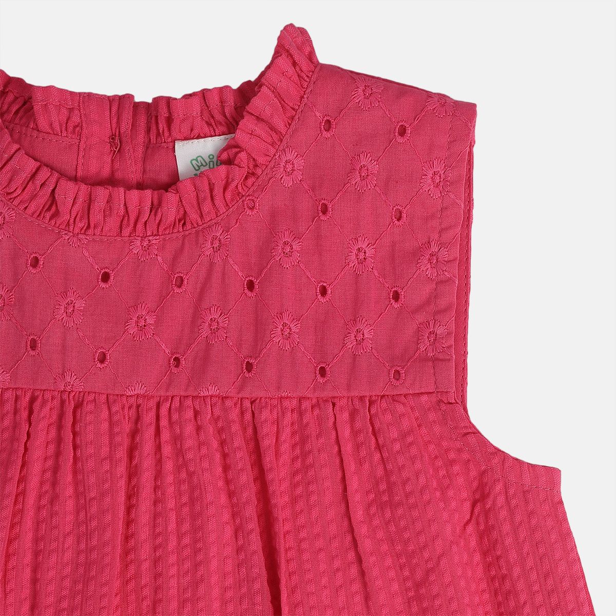 Girls Pink Pack Of 1 Woven Top