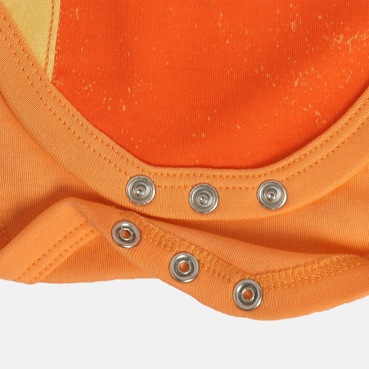 Boys Orange Short Sleeve Body Suit