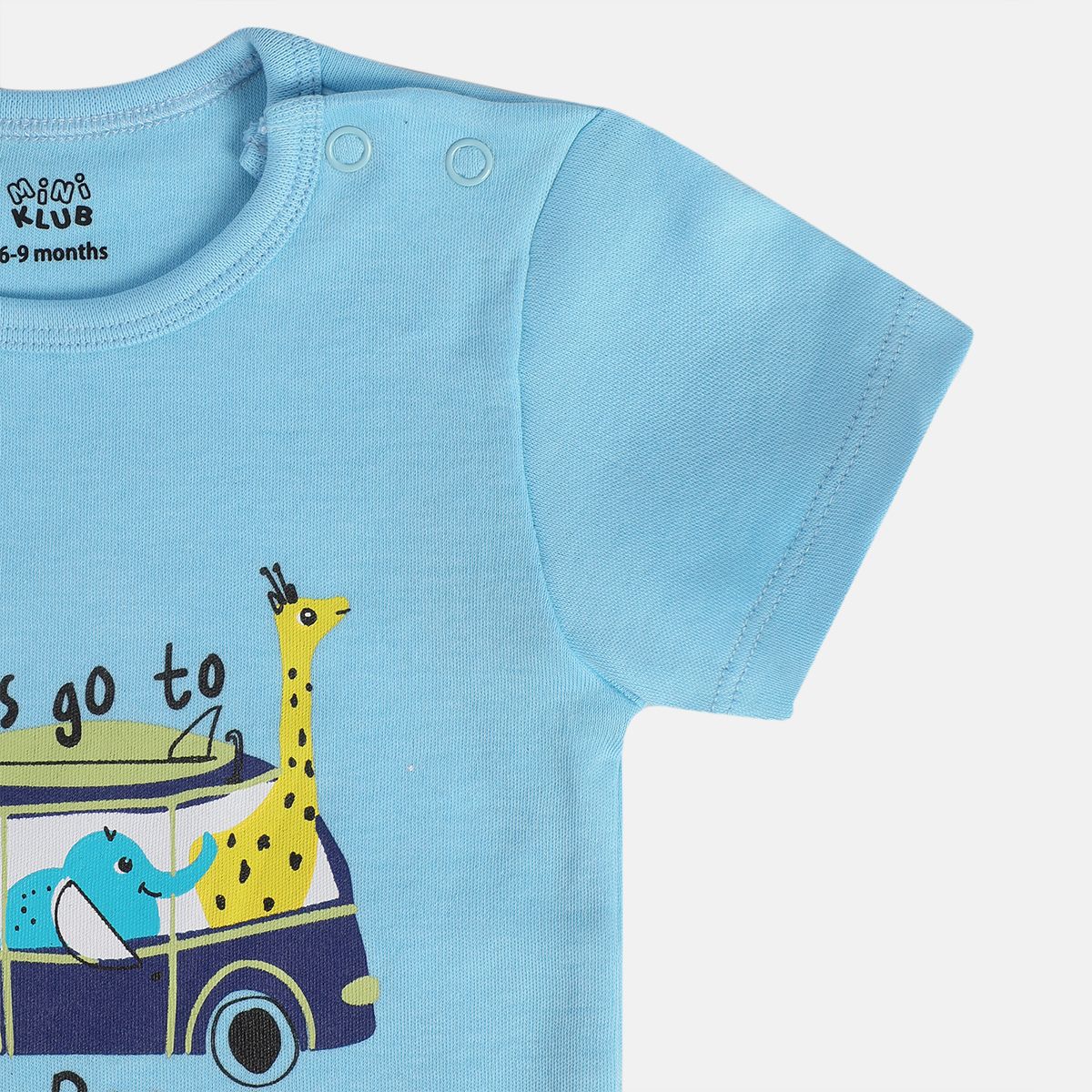 Boys Multicolor Pack Of 2 Body Suit