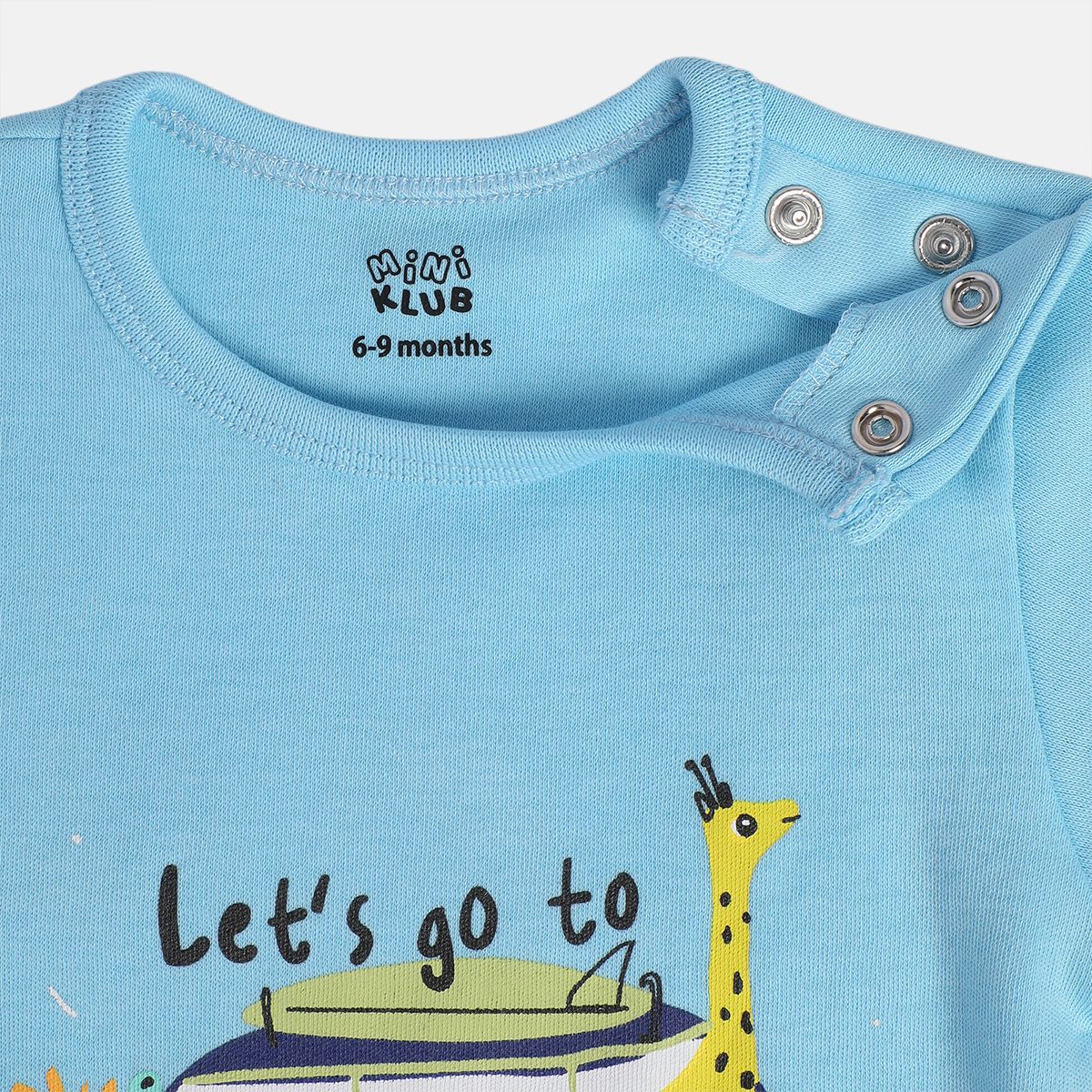 Boys Multicolor Pack Of 2 Body Suit