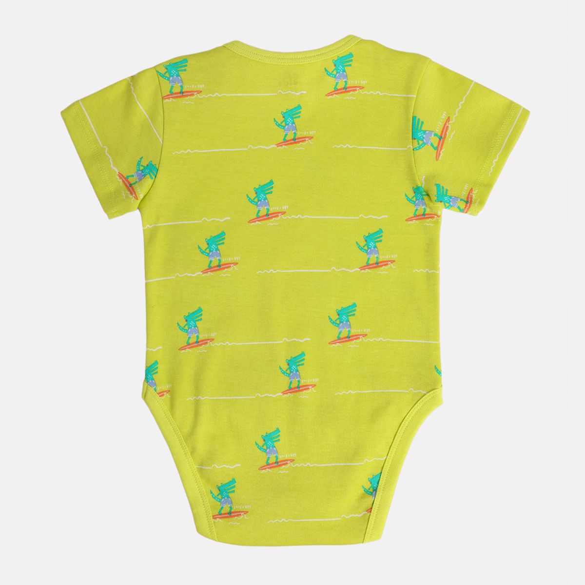 Boys Multicolor Pack Of 2 Body Suit