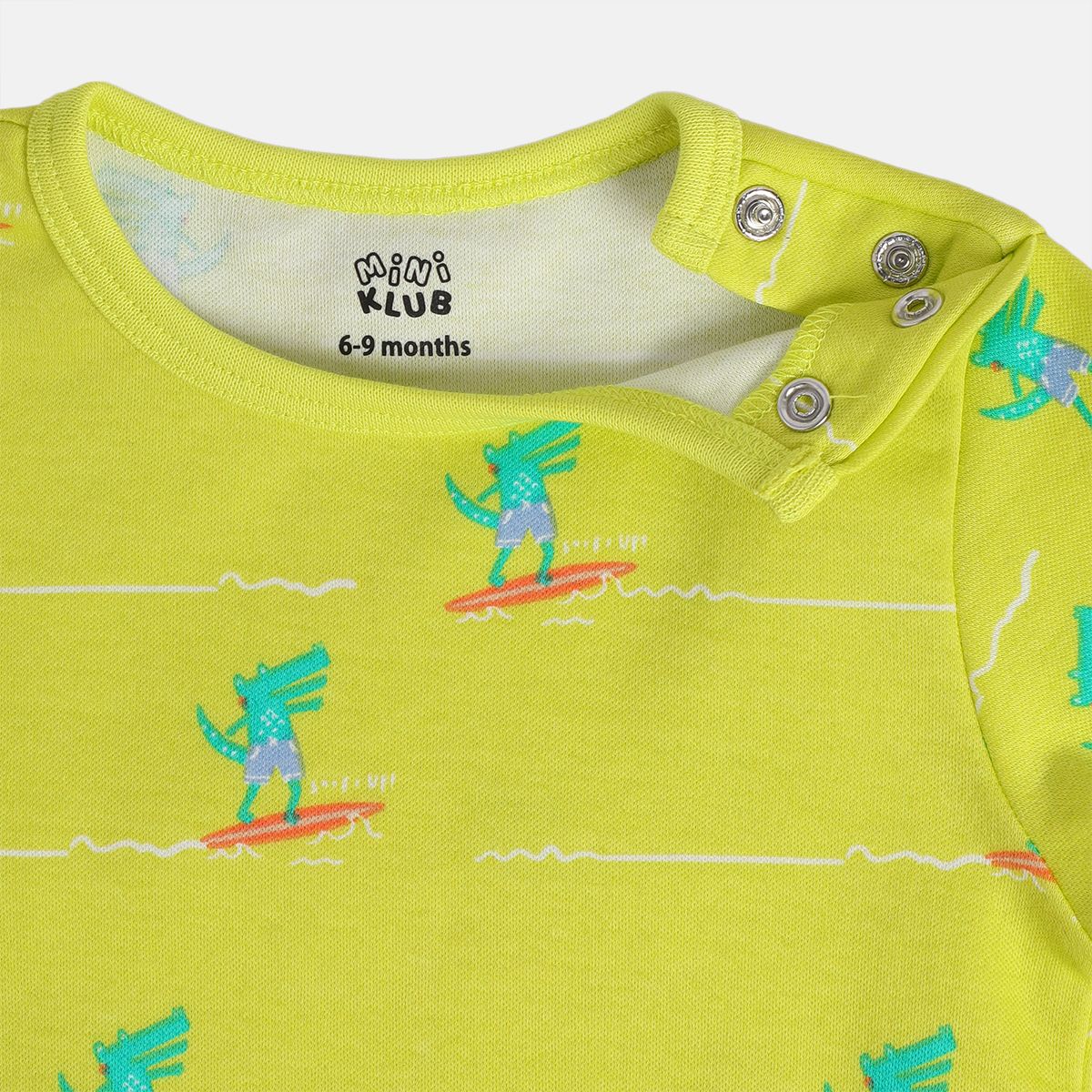 Boys Multicolor Pack Of 2 Body Suit