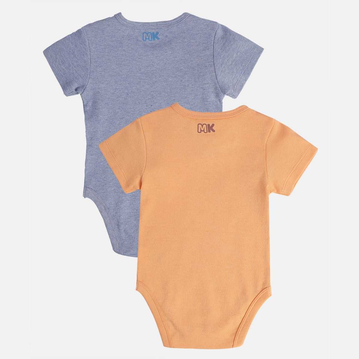Boys Multicolor Pack Of 2 Body Suit