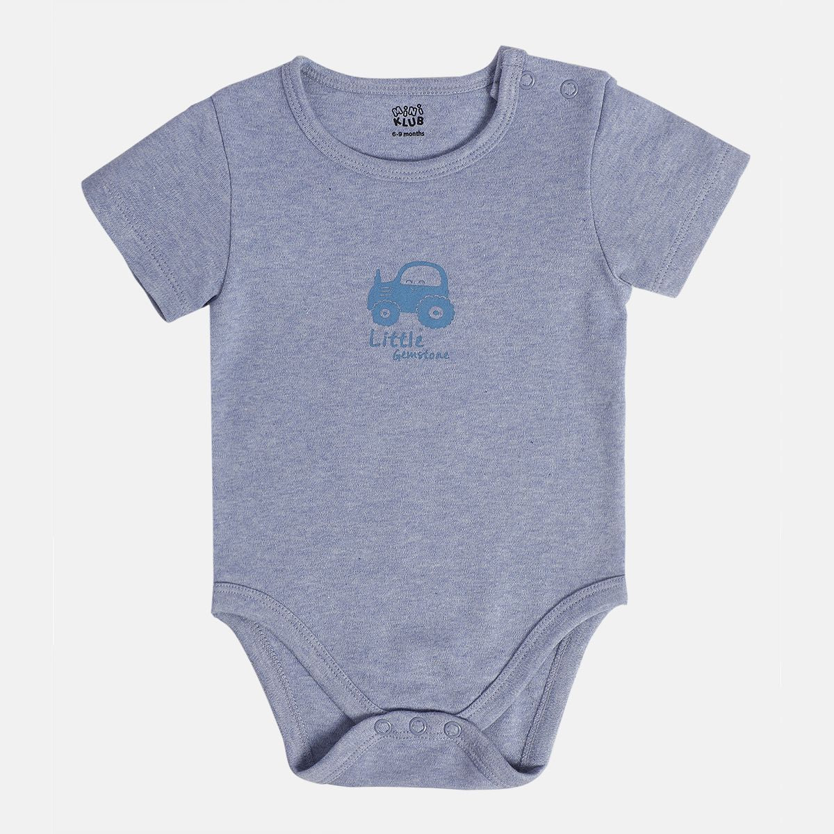 Boys Multicolor Pack Of 2 Body Suit