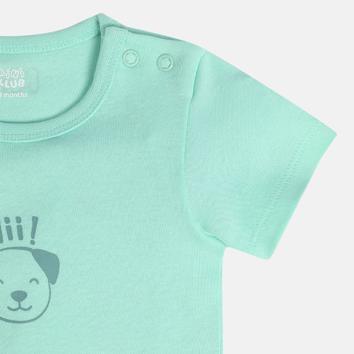 Boys Multicolor Pack Of 2 Body Suit