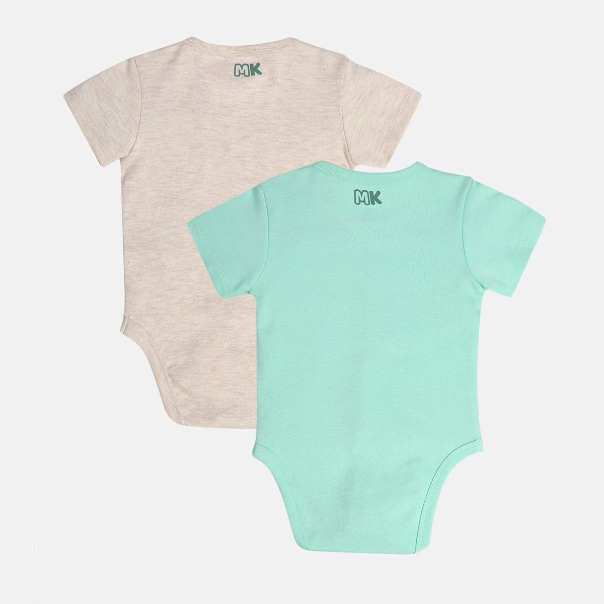 Boys Multicolor Pack Of 2 Body Suit