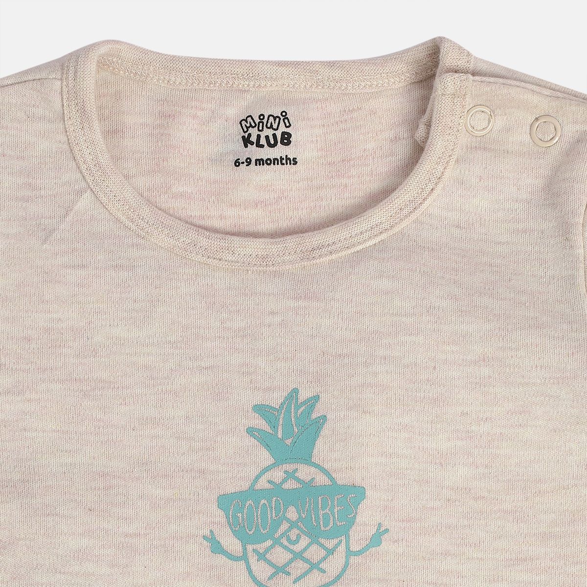 Boys Multicolor Pack Of 2 Body Suit