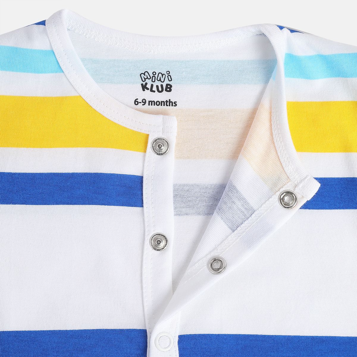 Boys White/Red/Yellow Front Open Vest